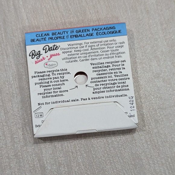 thebalm big date mini blush brand new - Picture 2 of 2